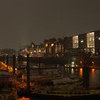 Die abendliche Ruhe in Hamburg