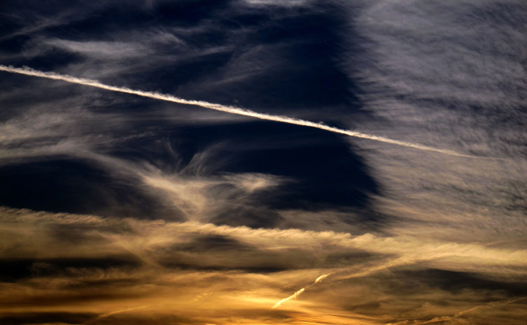 Die Abendwolken des 17.08.2013......