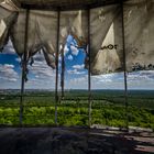 Die Abhörstation - phantastische Aussicht von da oben