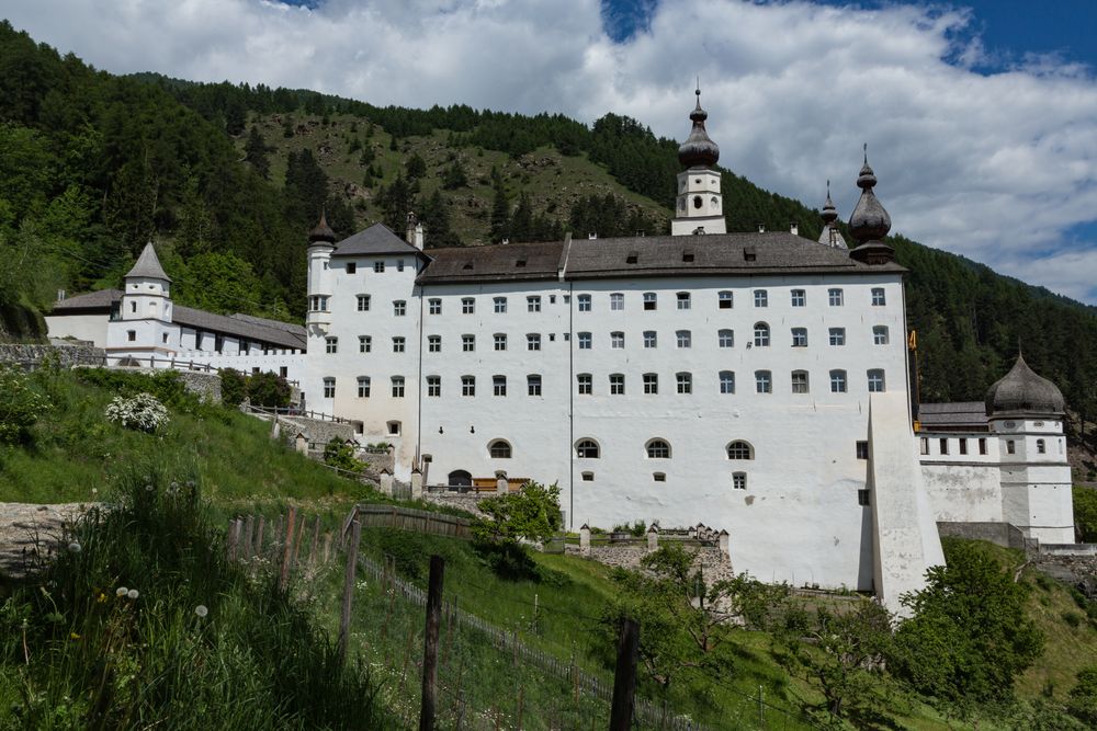 Die Abtei Marienberg in Burgeis (Vinschgau, Südtirol)