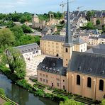Die Abtei Neumünster im Petrustal von Luxemburg