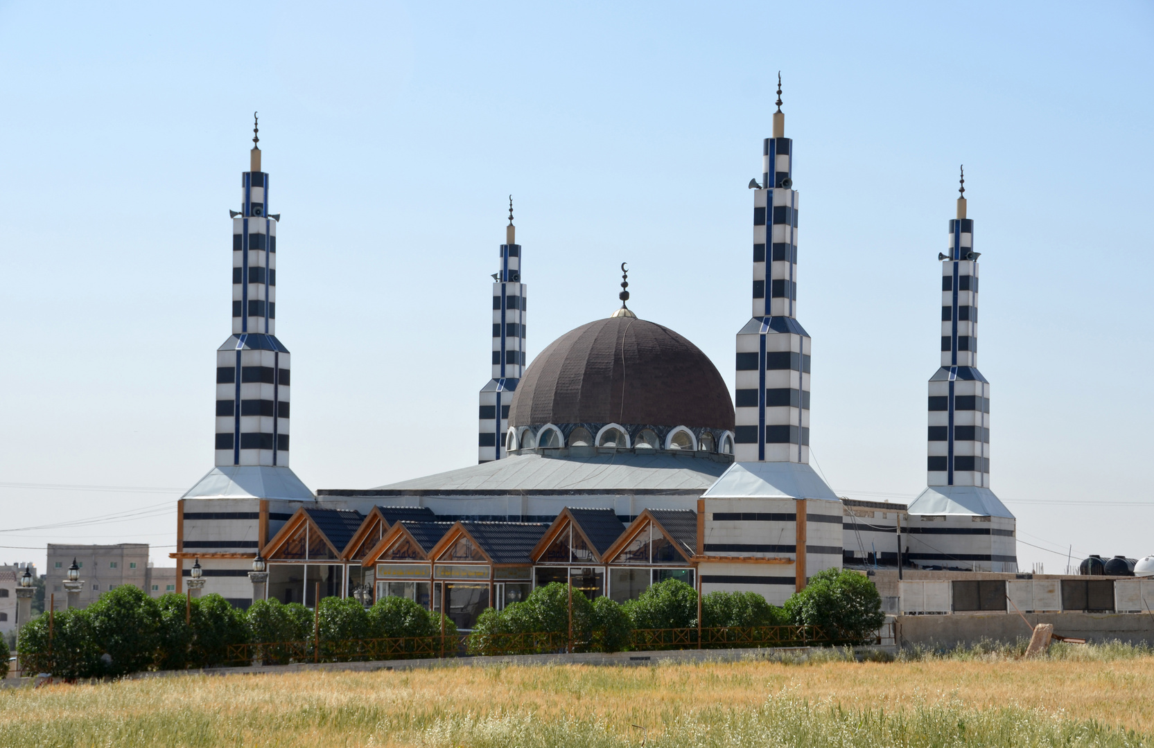 Die Abu-Darwish-Moschee auf dem höchsten Punkt von Amman