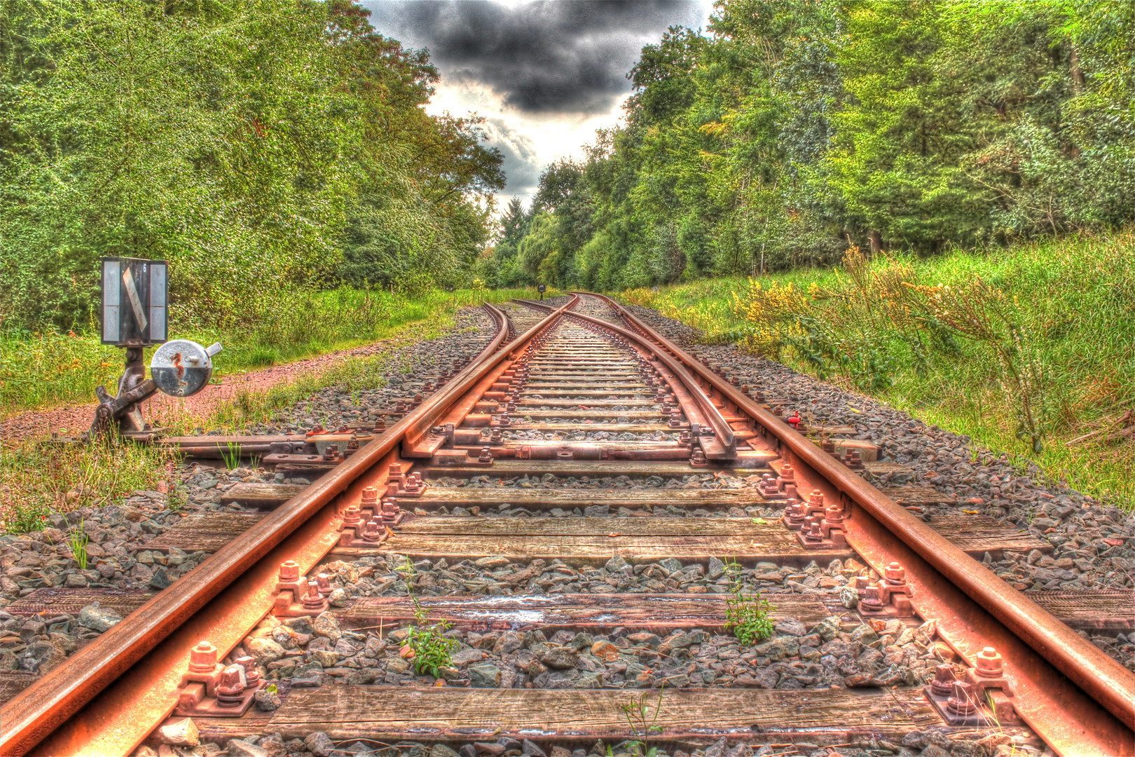 Die Abzweigung (HDR)