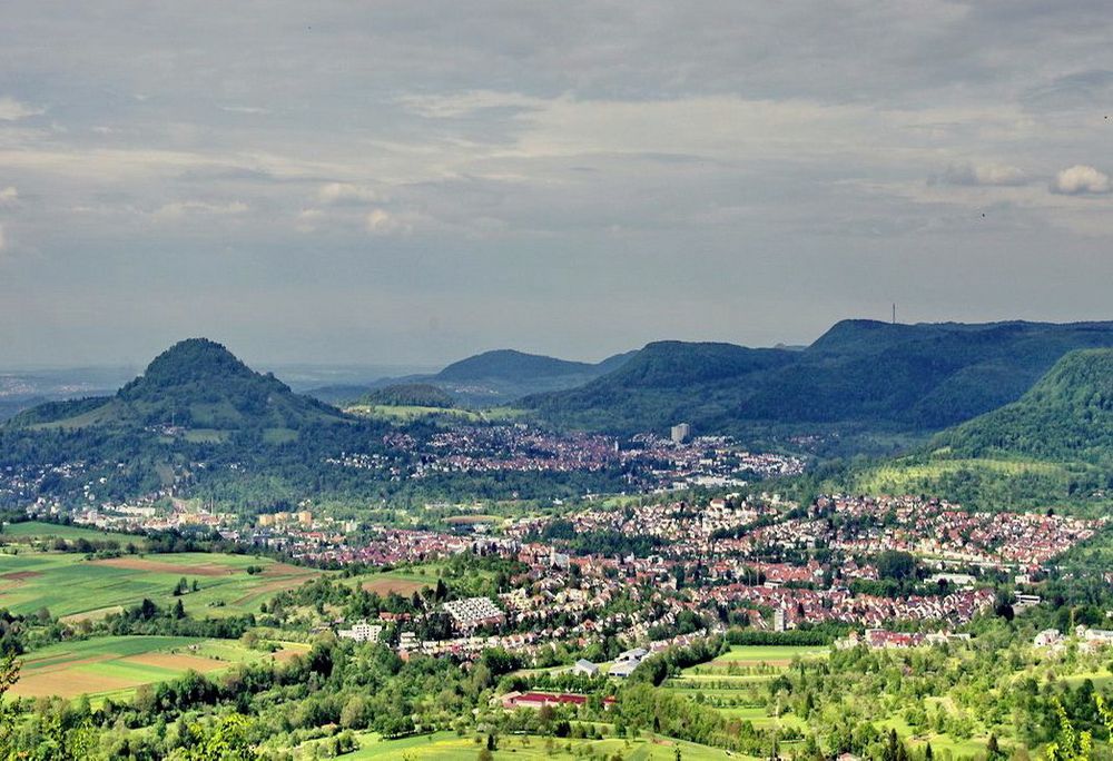 Die Achalm und der Albrand bei Reutlingen