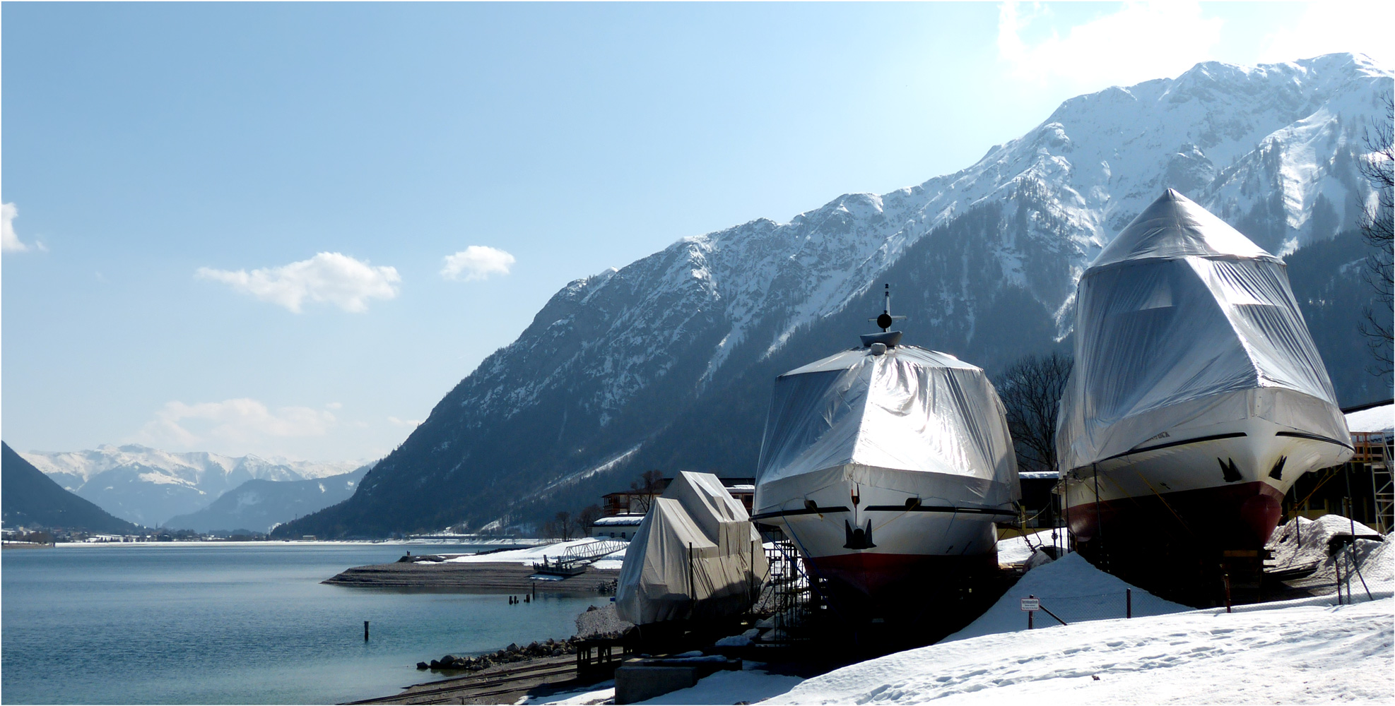 DIE ACHENSEEFLOTTE AM KARWENDEL