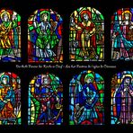 Die Acht Fenster der Pfarrkirche in Clervaux (Luxemburg)