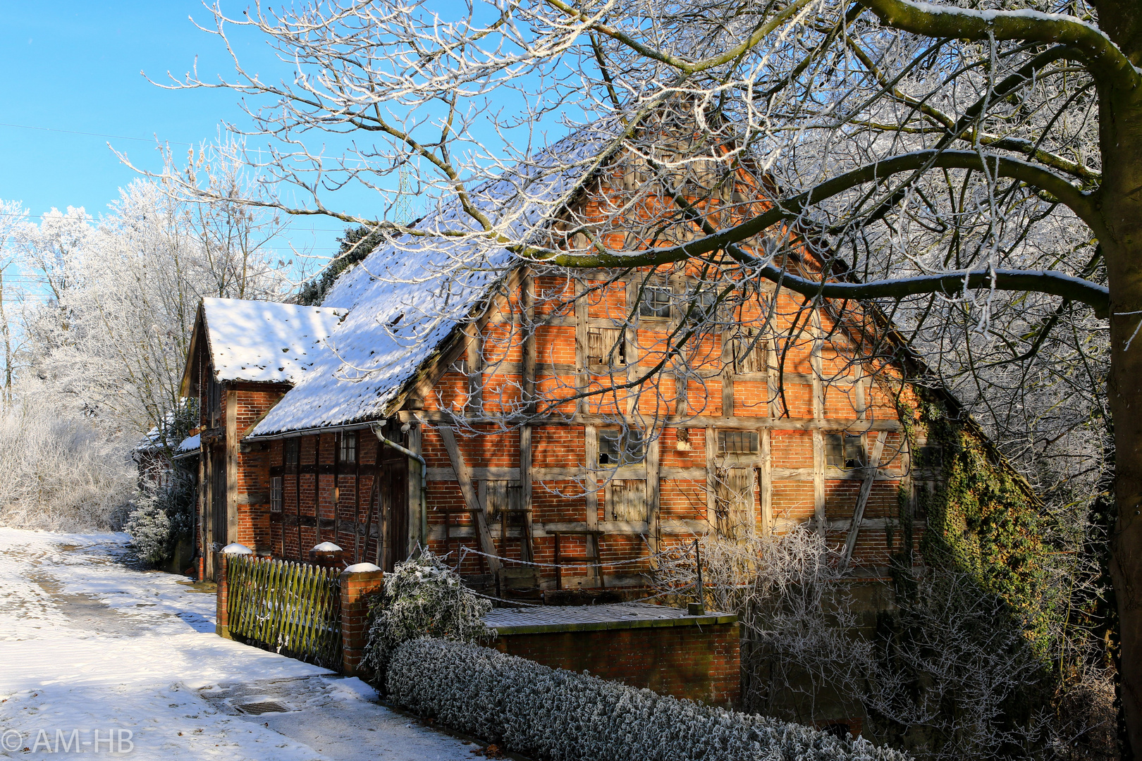 Die älteste Wassermühle Niedersachsens bei bücken