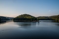 die Aggertalsperre im Bergischen Land