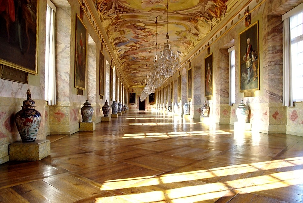 Die Ahnengalerie im Schloss Ludwigsburg