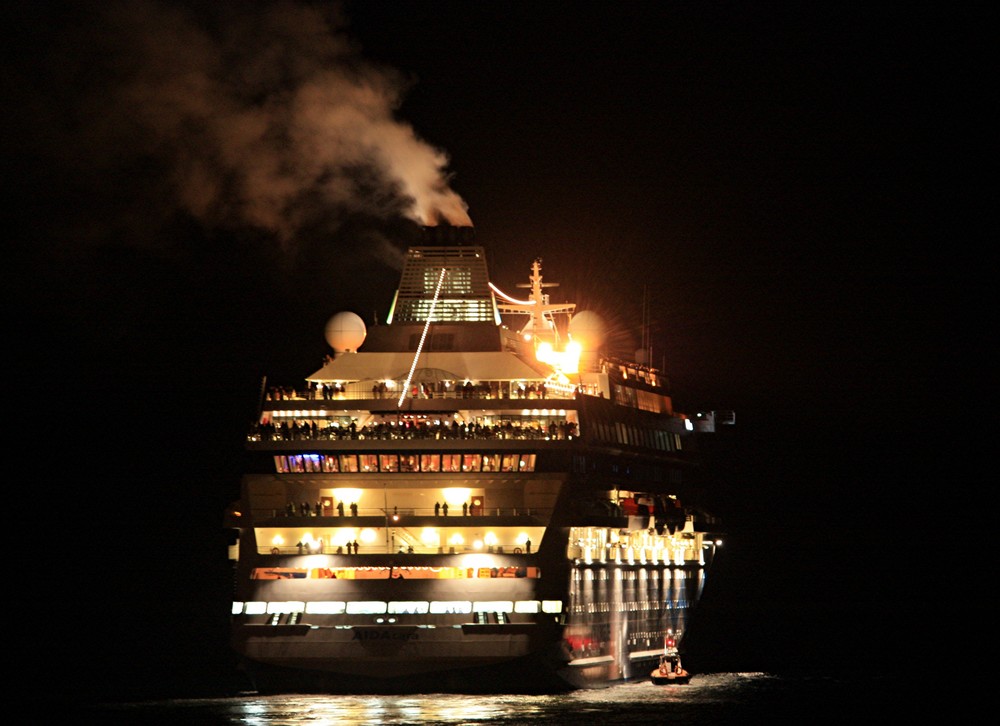 Die Aida cara verläßt Santa Cruz de La Palma