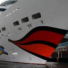 die AIDA SOL im Hafen von Amsterdam ... da möchte ich mit ... manoooo