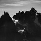 Die Aiguilles de Chamonix