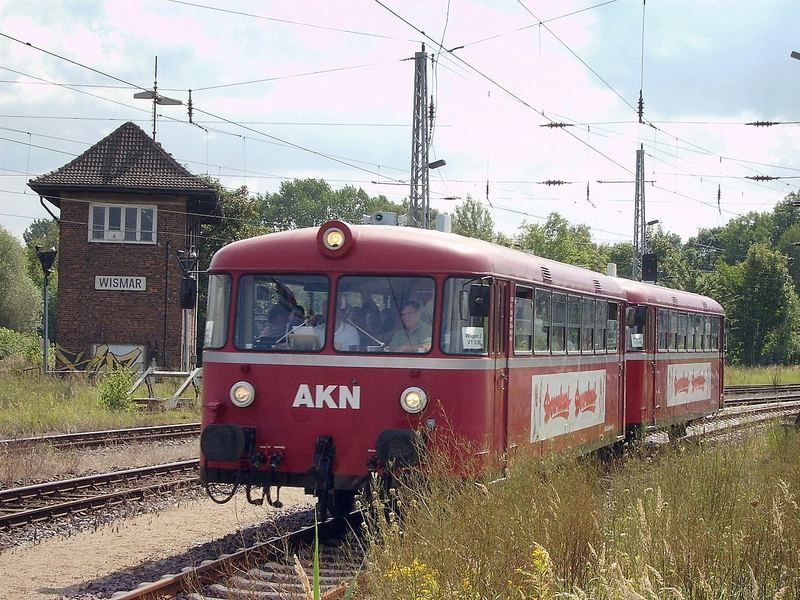 Die AKN zu Besuch in Wismar.