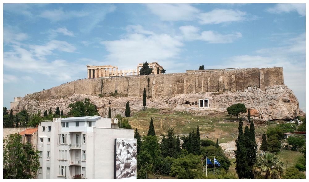 Die Akropolis...