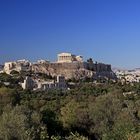 Die Akropolis mit dem Parthenon Tempel