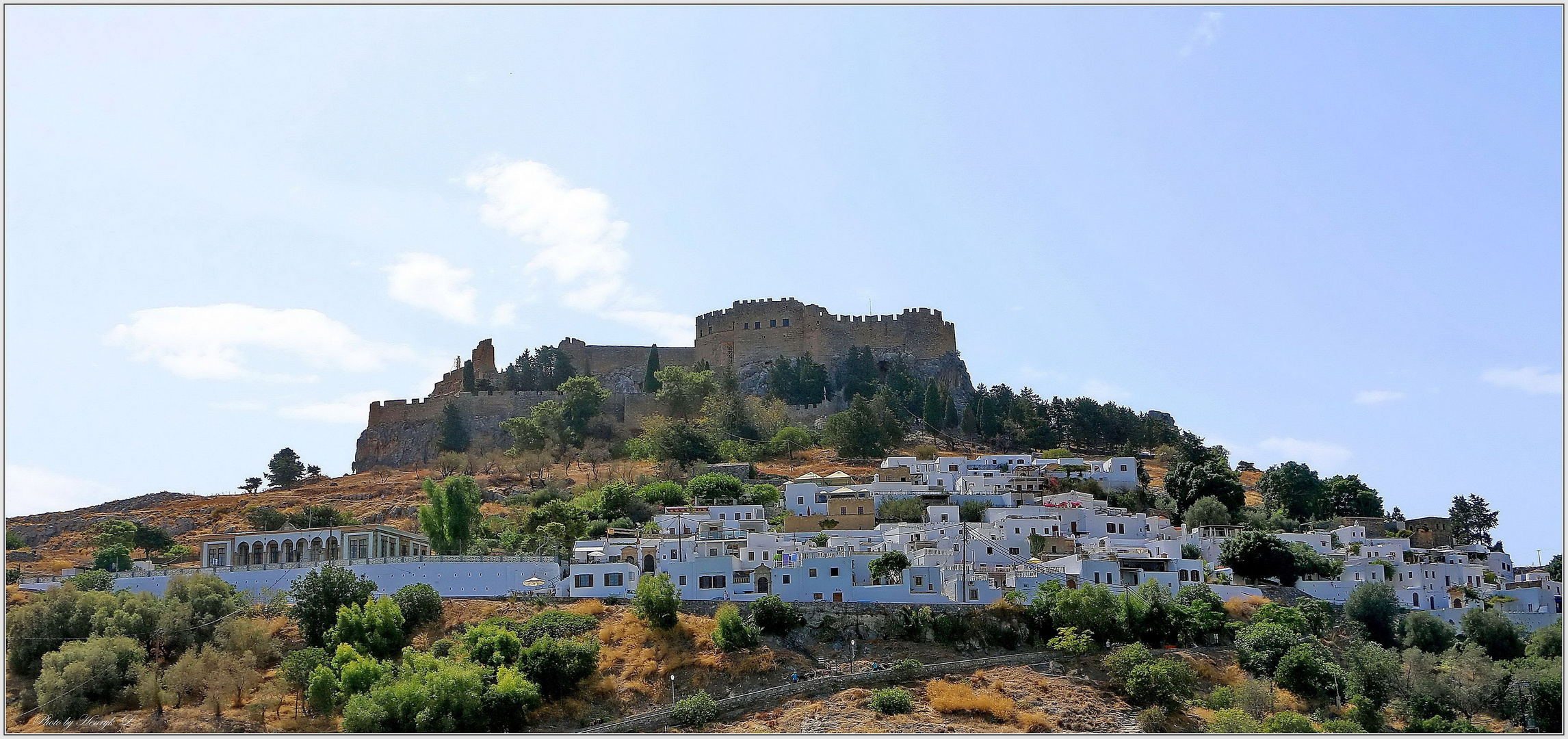 Die Akropolis über Lindos