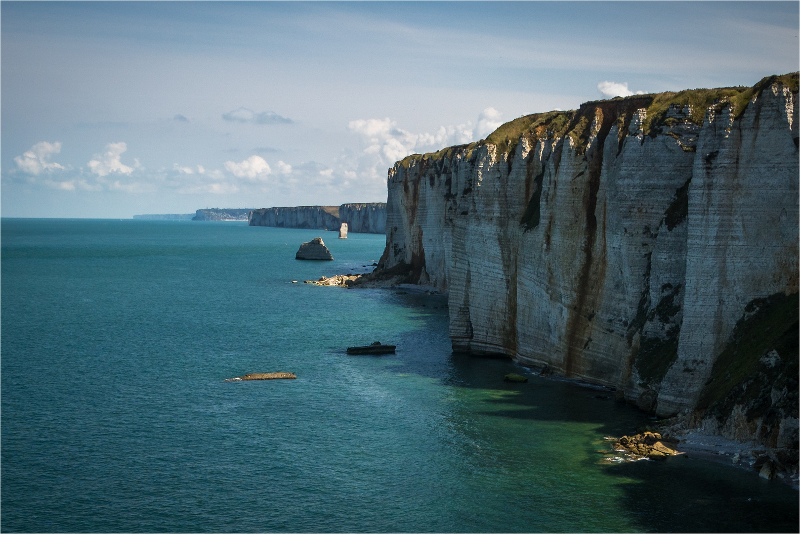 Die Alabasterküste bei Ètretat