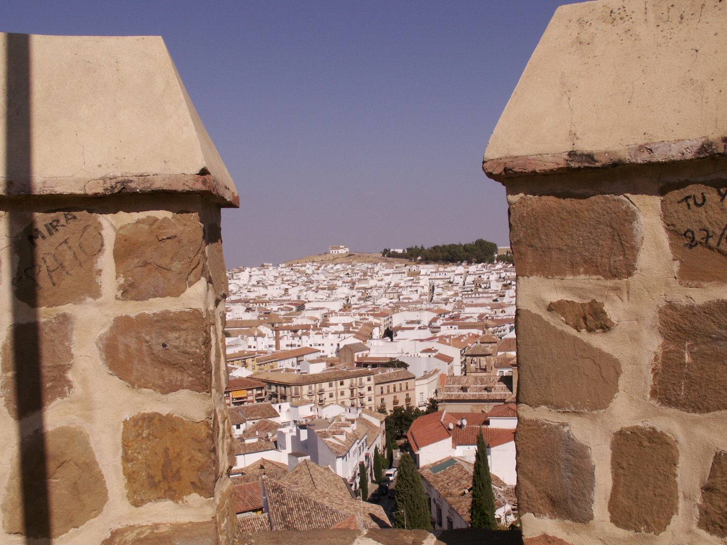 Die Alcazaba von Antequera