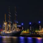 Die Alexander von Humboldt bei Nacht