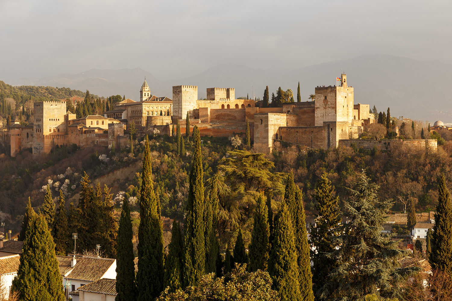 Die Alhambra im Frühling