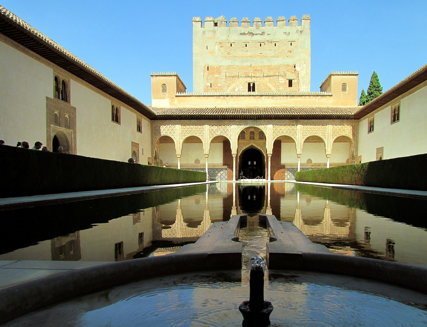 die Alhambra in Granada