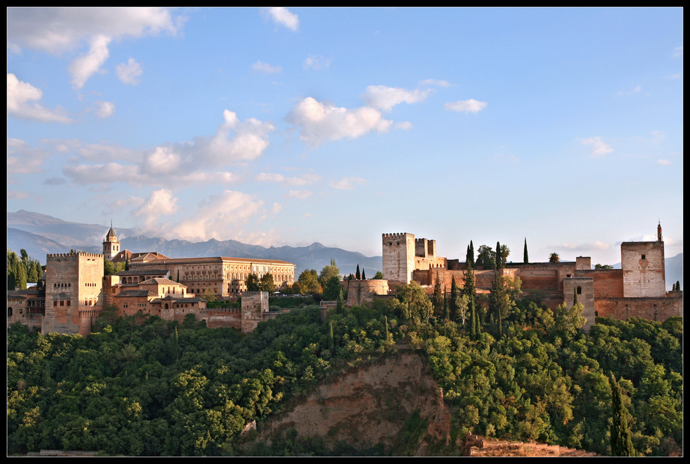 Die Alhambra in Granada, Andalusien