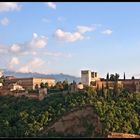 Die Alhambra in Granada, Andalusien