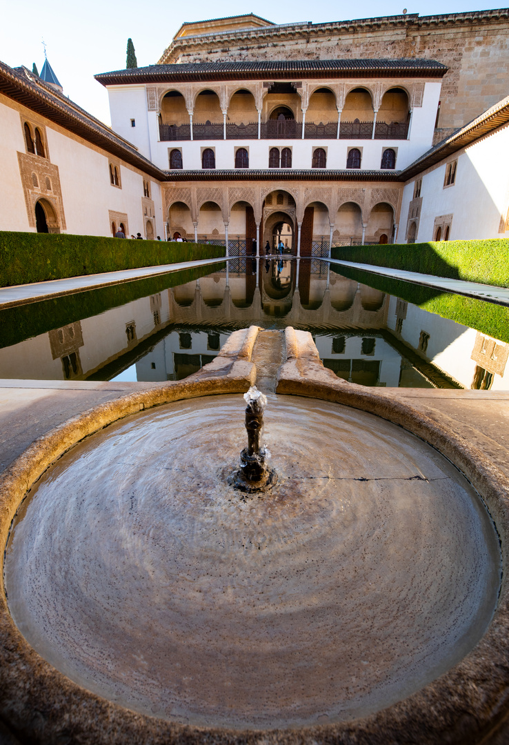 Die Alhambra und das Wasser