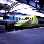 Die allerersten TGV-Züge erobern Paris-Ost (1)