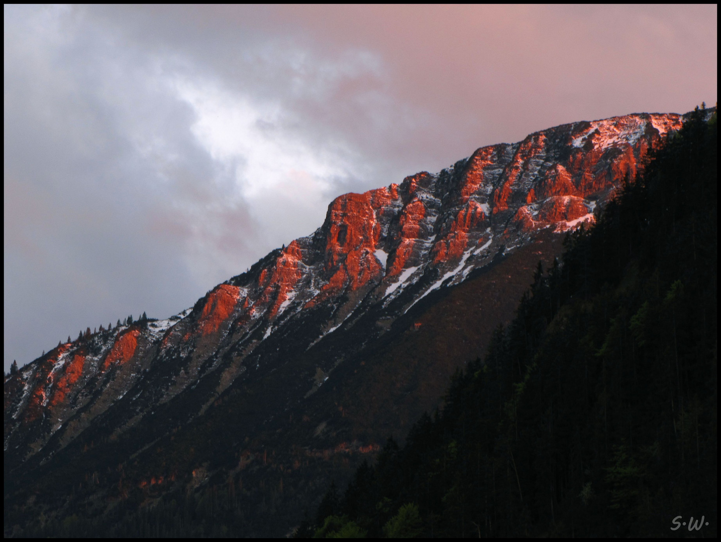 Die Allgäuer Berge ...