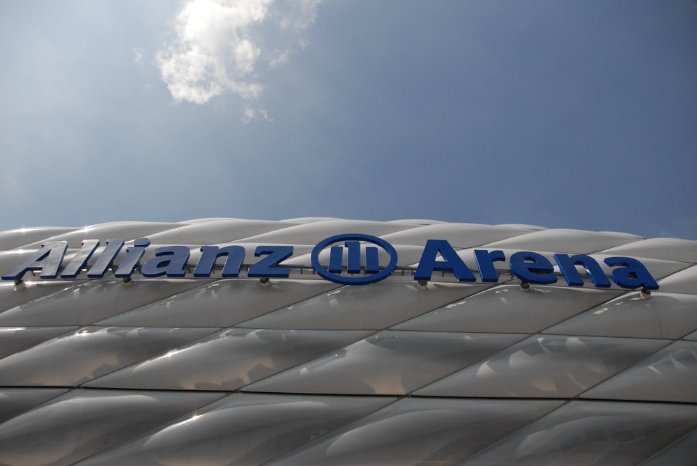 Die Allianzarena in München