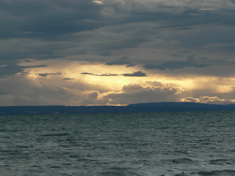 Die Alpen am Bodensee