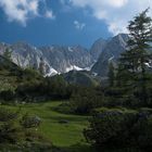 Die Alpen bei Ehrwald (Mieminger Kette)