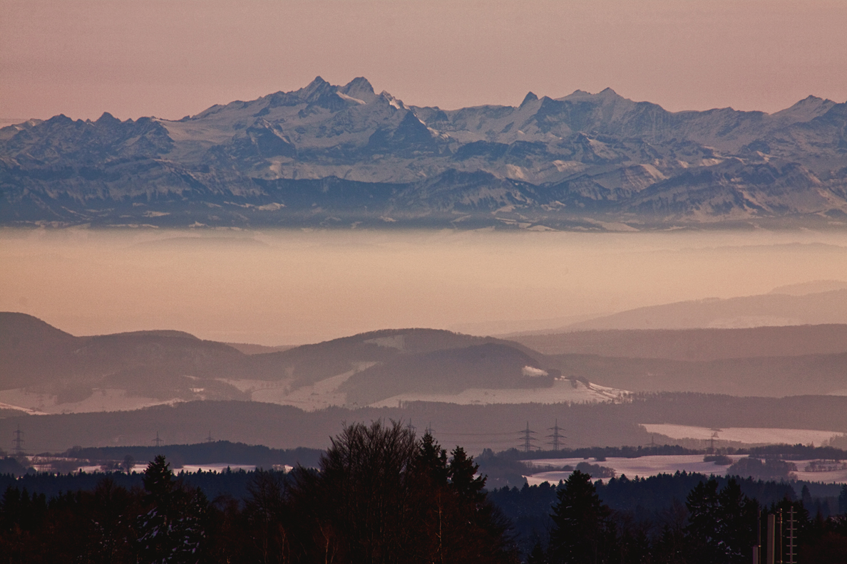 Die Alpen...