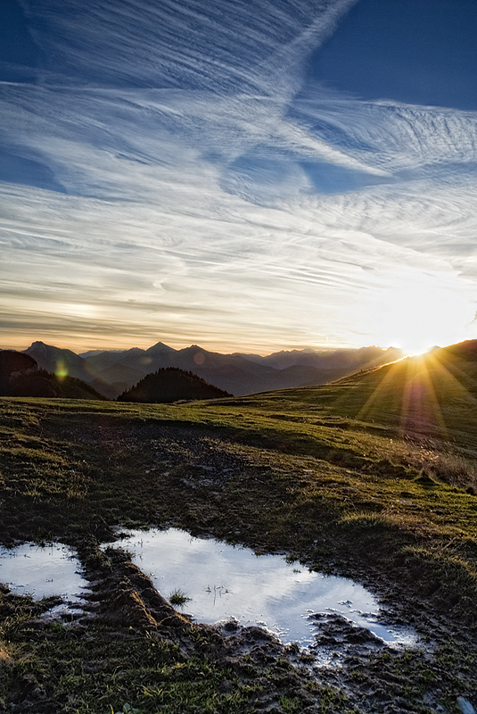 Die Alpen erwachen aus dem Schlaf II