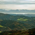 Die Alpen vom Belchen aus gesehen