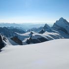 Die Alpen von oben