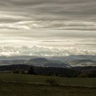 Die Alpen zeigen sich...