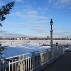 Die Alster im Winter.