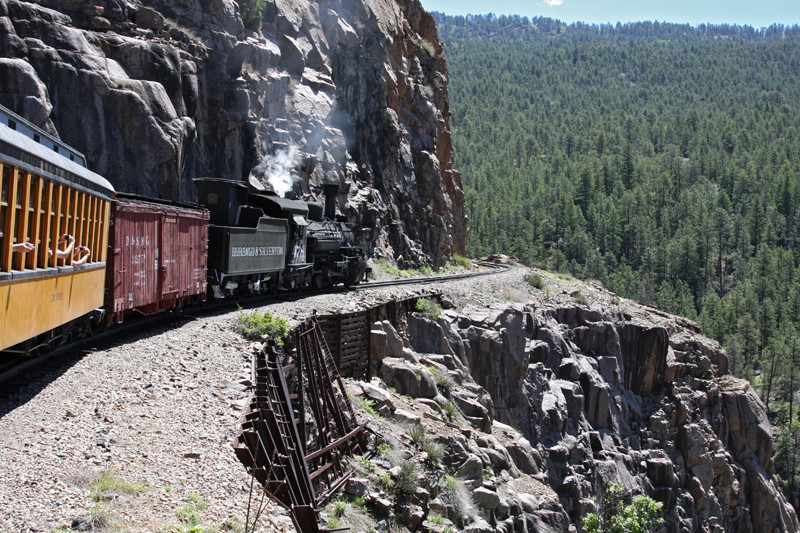Die alte Bahn in Colorado