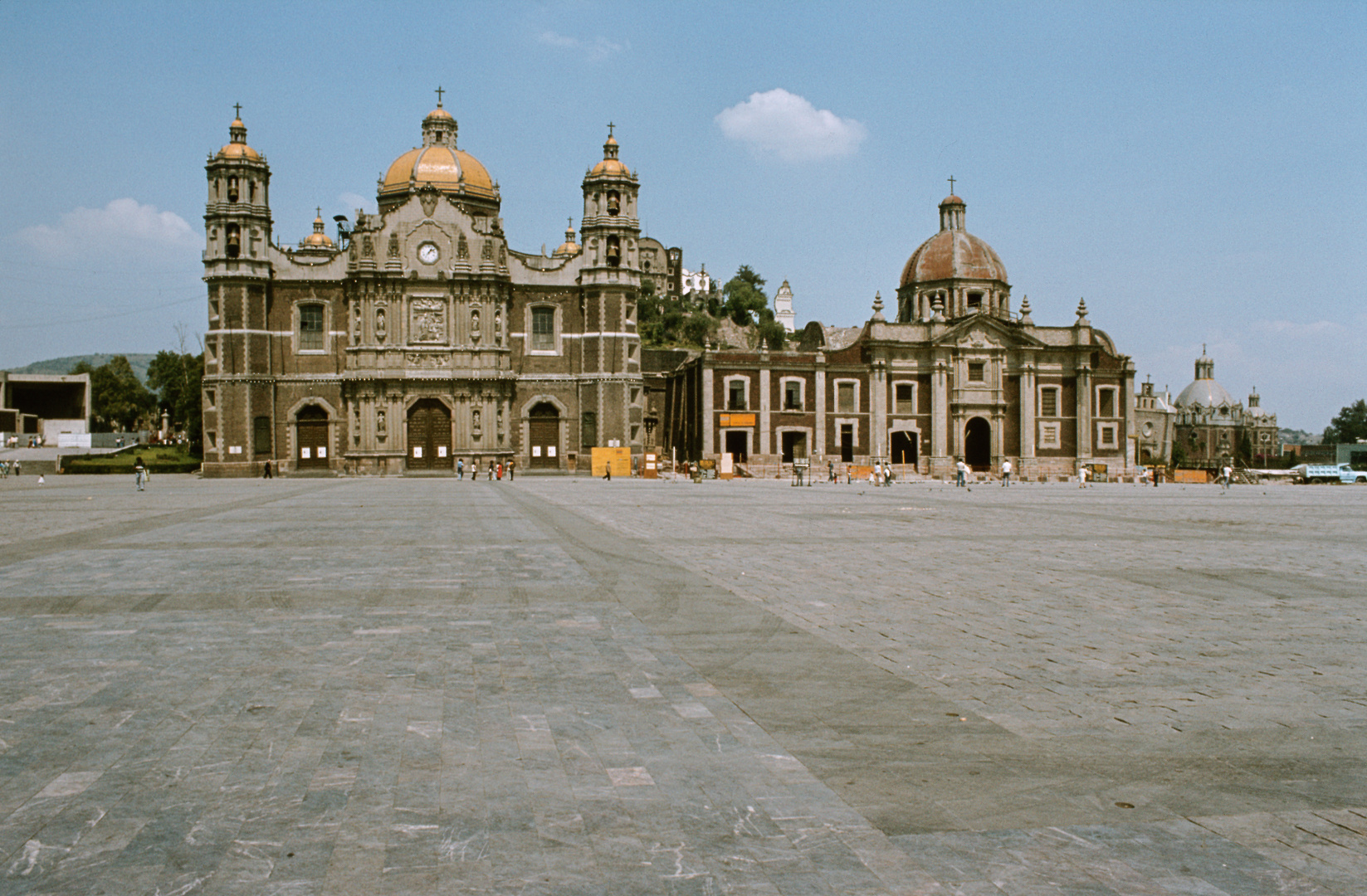 Die alte Basilika von Guadalupe...