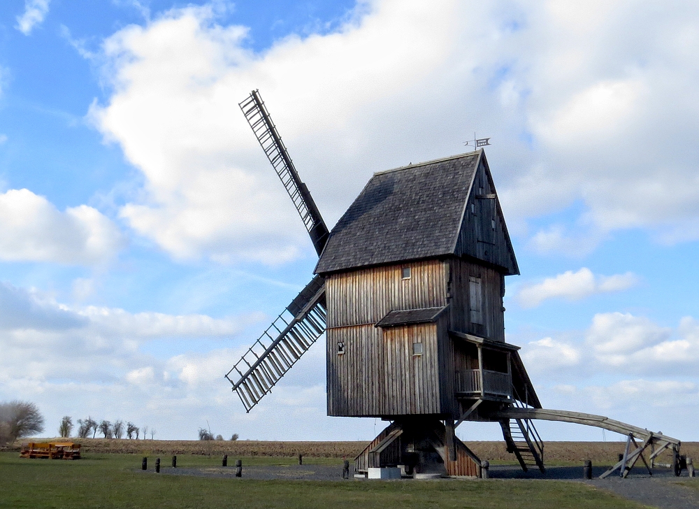 Die alte Bock-Windmühle...