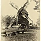 Die Alte Bockwindmühle beim Brotmuseum in Ebergötzen