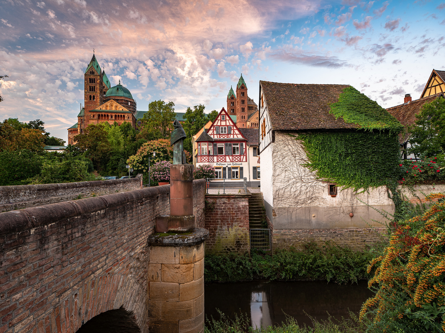 Die alte Brücke ...