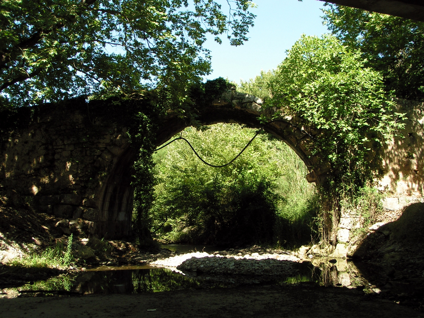 Die alte Brücke bei Vrisses