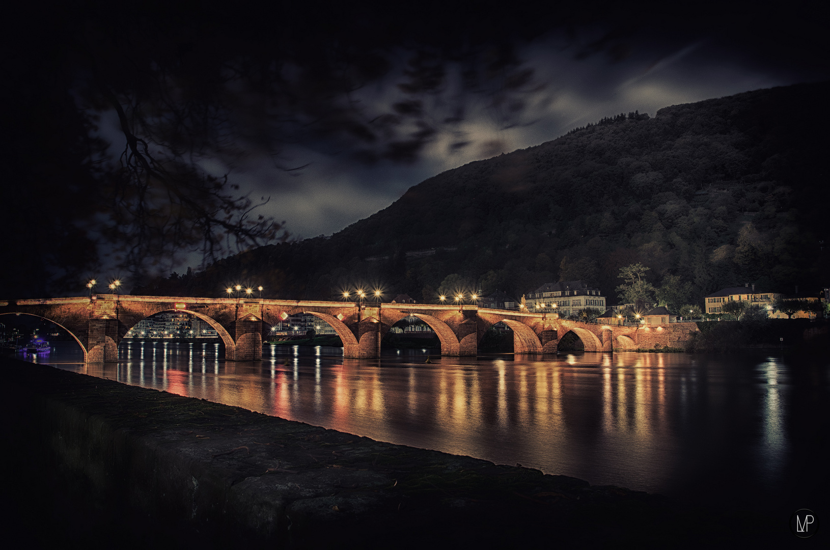 Die Alte Brücke in Heidelberg