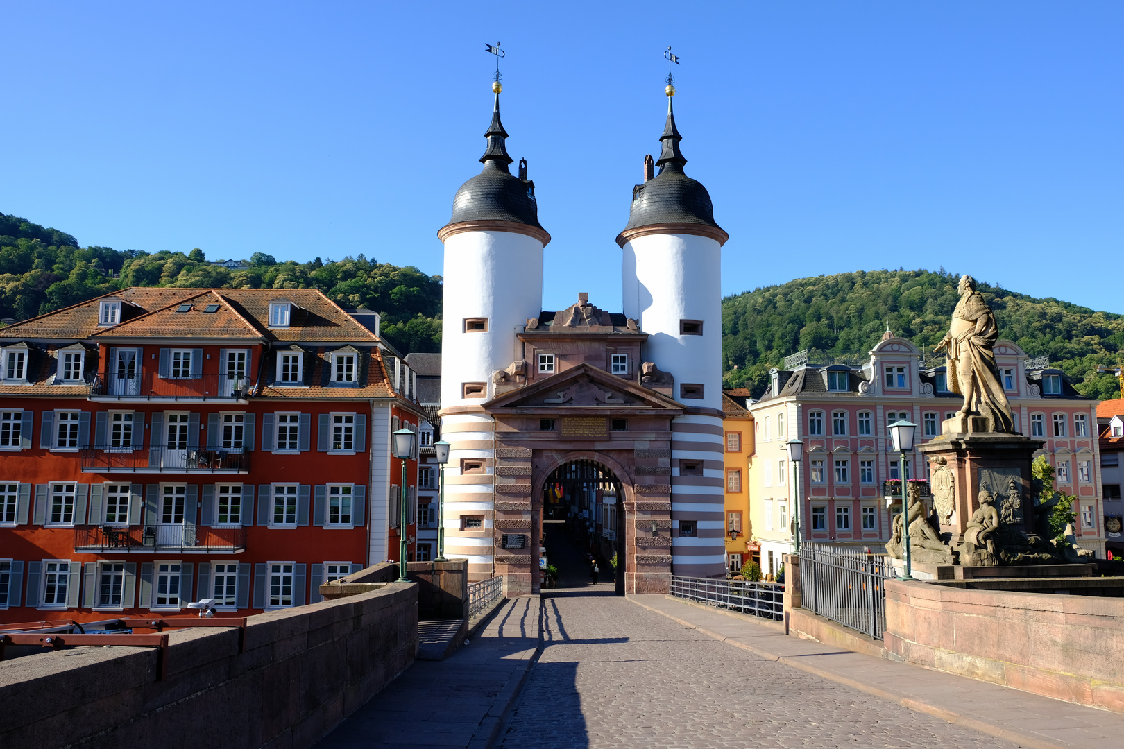 Die alte Brücke in Heidelberg