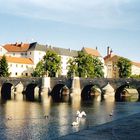 Die alte Brücke in Pisek