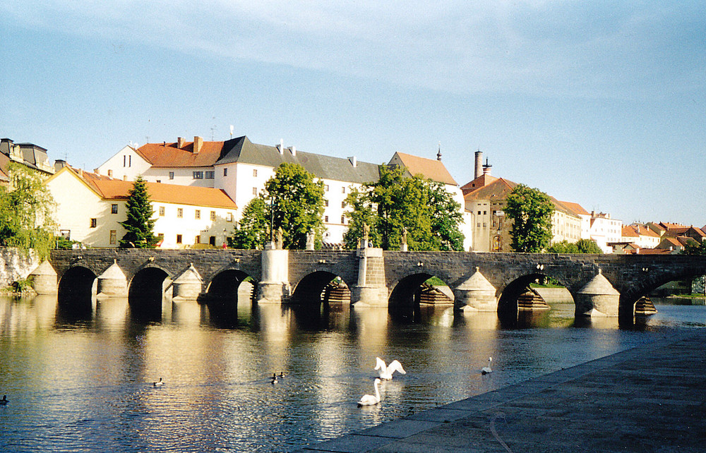 Die alte Brücke in Pisek