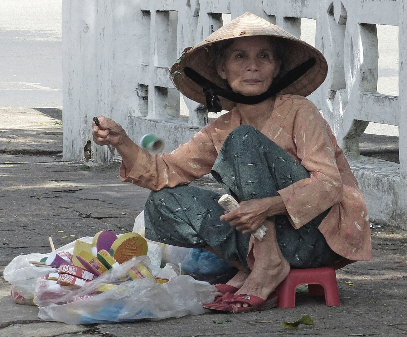 die alte Dame. Vietnam